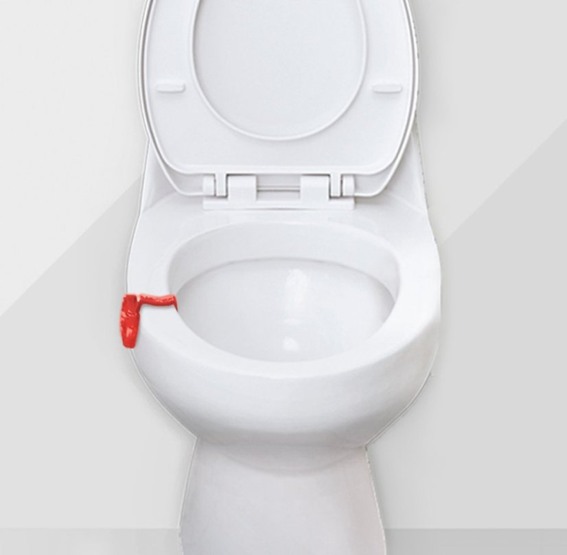 Ekcoclip: Red - Melon (1pc)